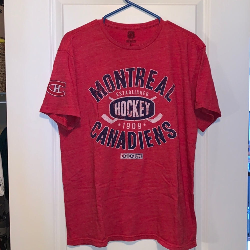 Vintage Montreal Canadiens CCM T Shirt